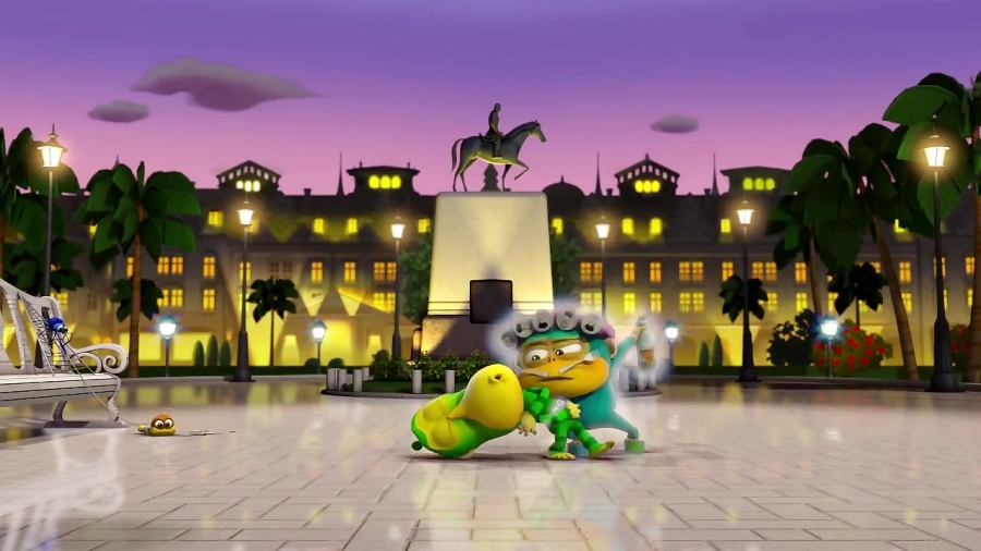 انیمیشن میمون های بیگانه Alien Monkes - قسمت 23